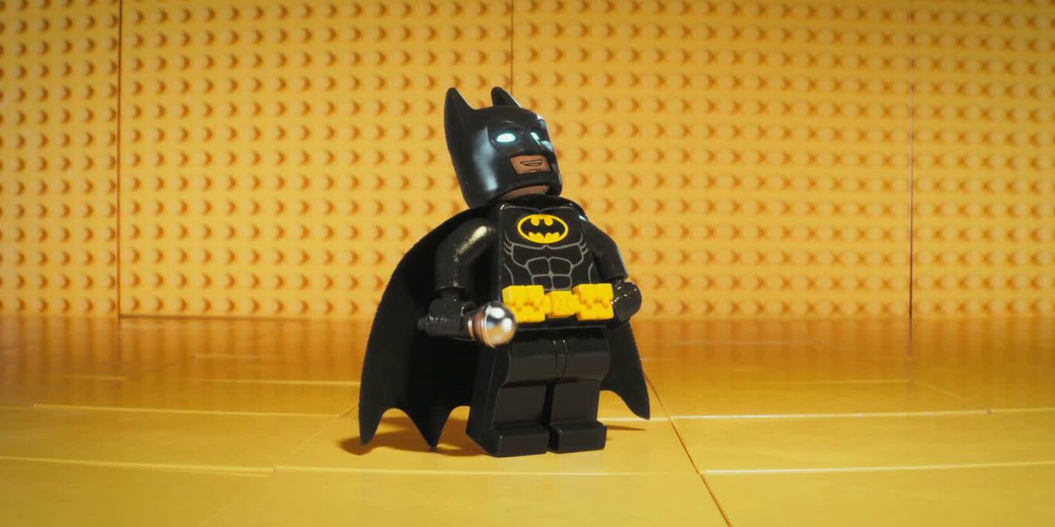 Batman Introduces his Lego Movie Trailer