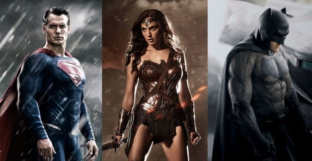 Batman Superman Wonder Woman Movie Suits