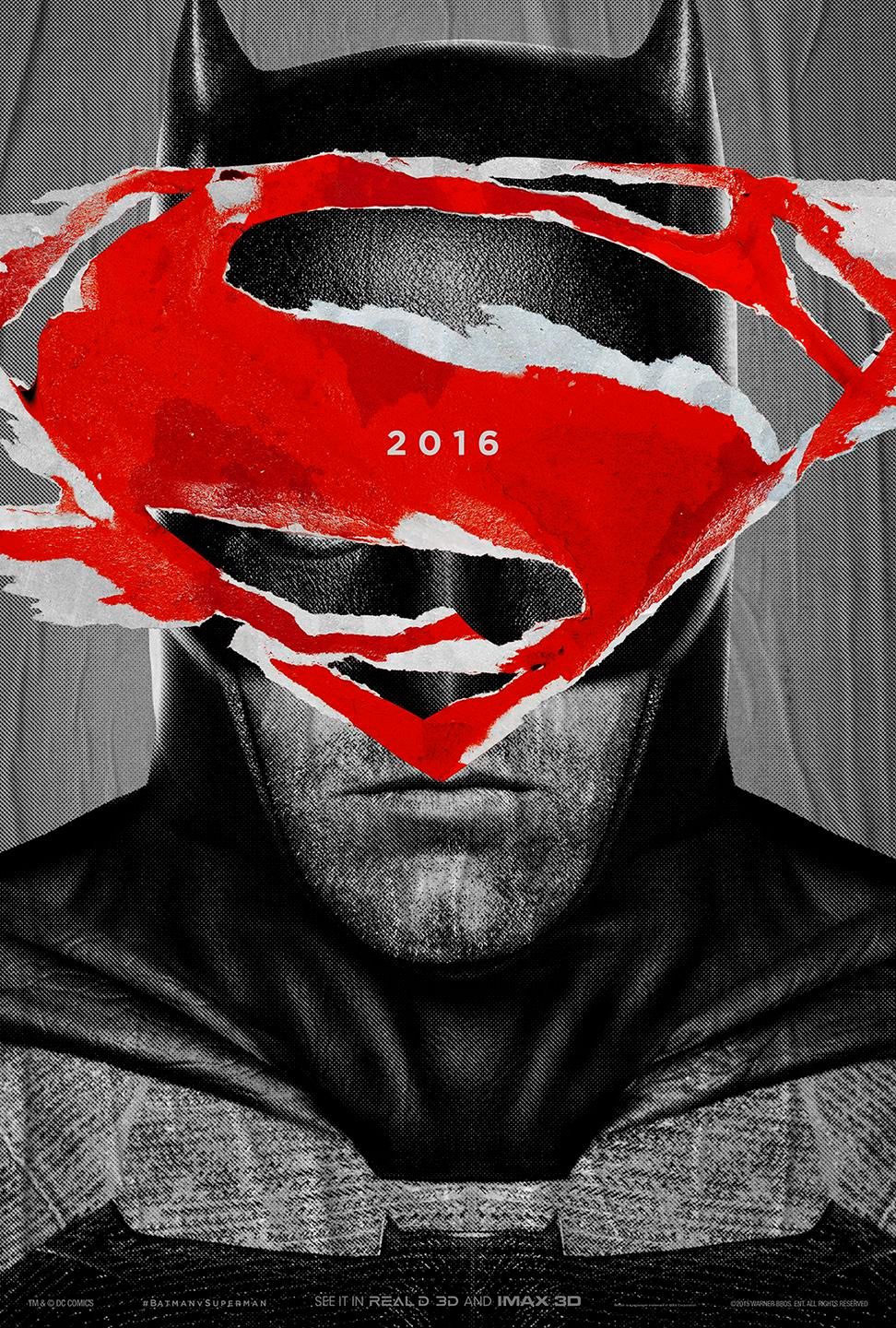 Batman V Superman - Batman teaser poster