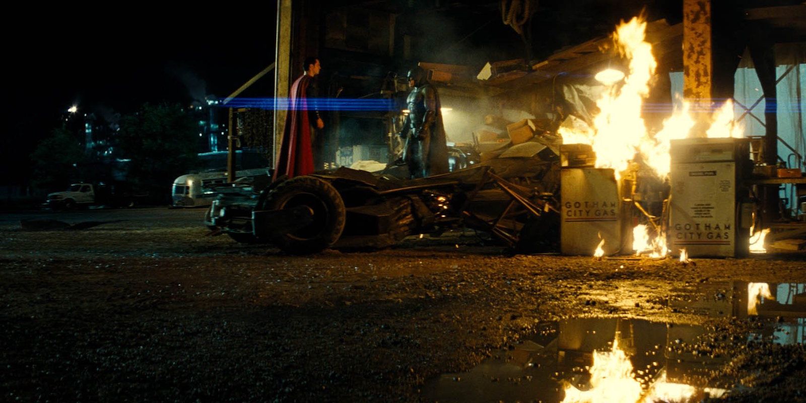Batman V Superman Batmobile Crash