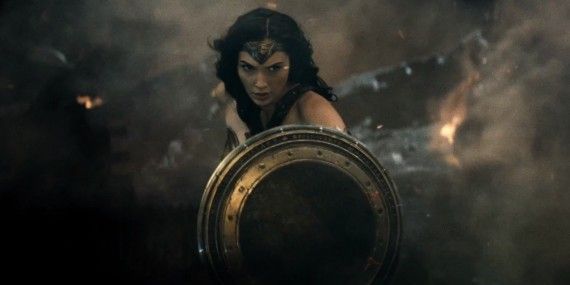 Gal Gadot as Wonder Woman in Batman V Superman