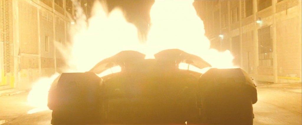 Batman V Superman Trailer Batmobile Explosion