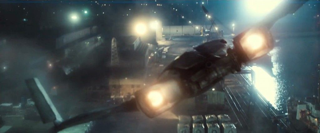 Batman V Superman Trailer Batwing Batplane