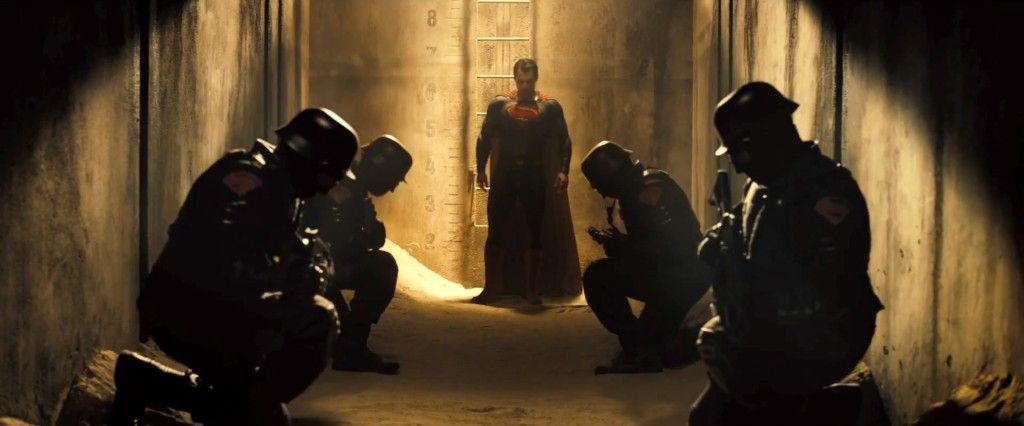 Batman V Superman Trailer Guards Underground