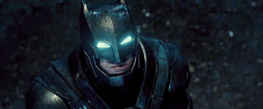Batman V Superman Trailer Helmet Armor Eyes
