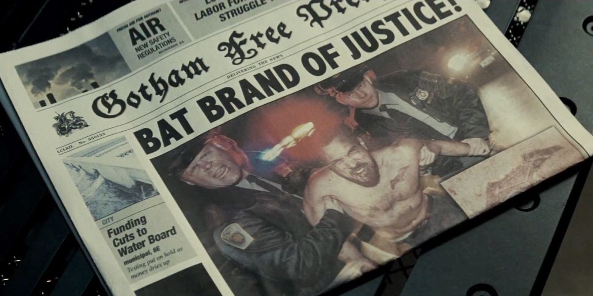Batman V Superman Trailer Newspaper