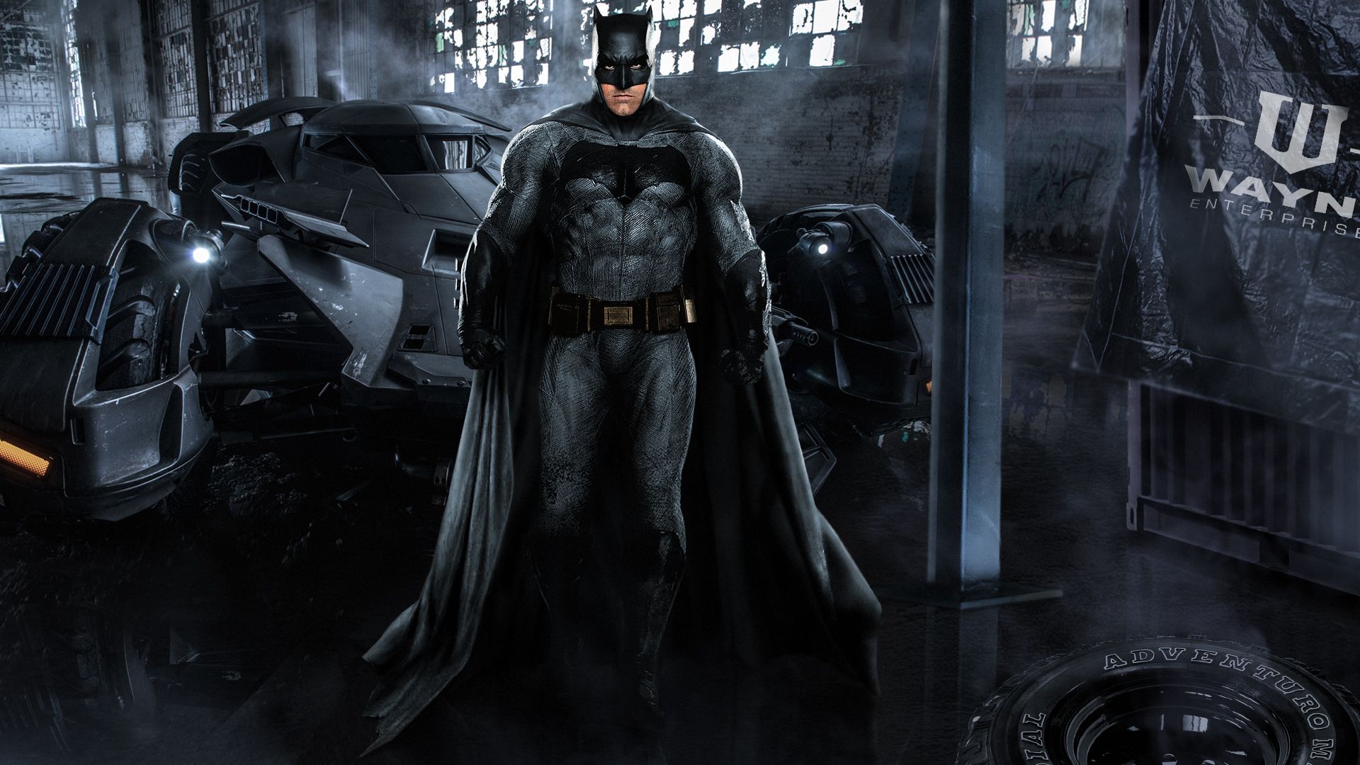 Batman in BvS by LoganChico
