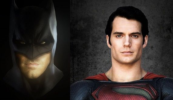 Batman vs. Superman starring Ben Affleck and Henry Cavill