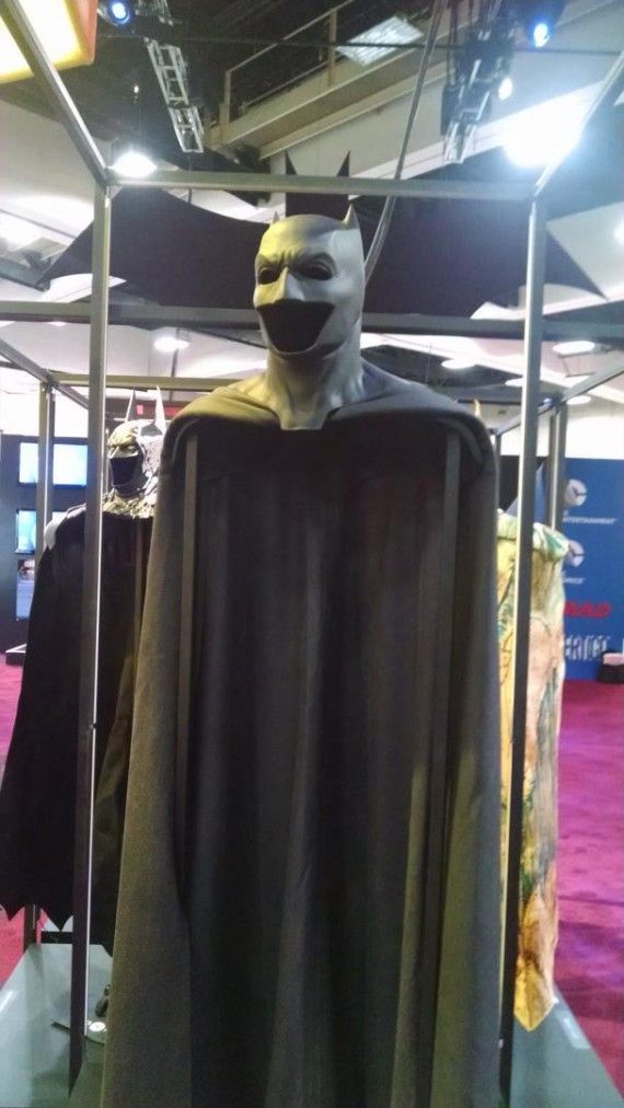 Ben Affleck Batman Cape Cowl Comic Con 2014