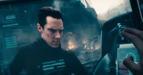 Benedict Cumberbatch as John Harrison in 'Star Trek: Into Darkness'