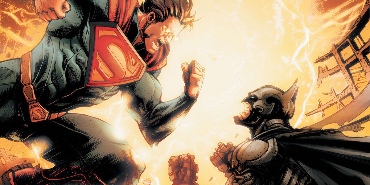 10 Best Batman V Superman Fights in DC Comic Books