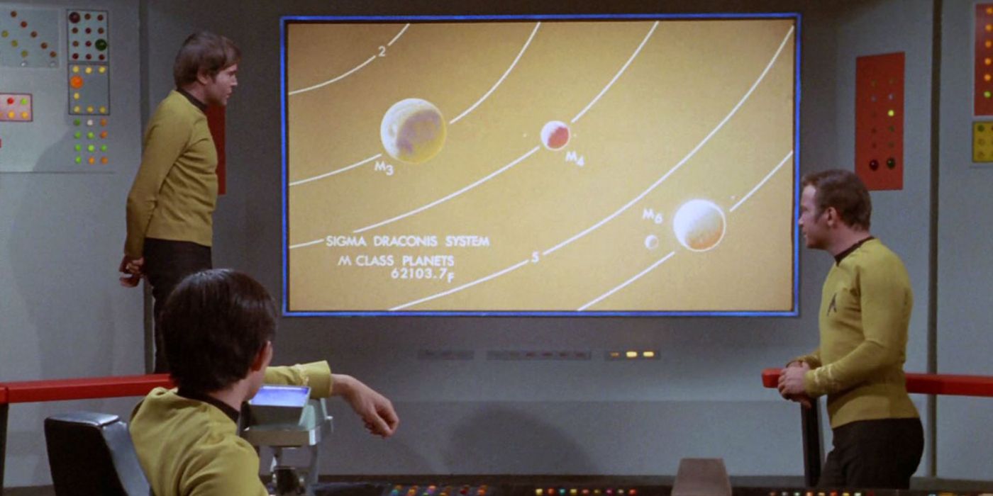 Big Screen TV on Star Trek