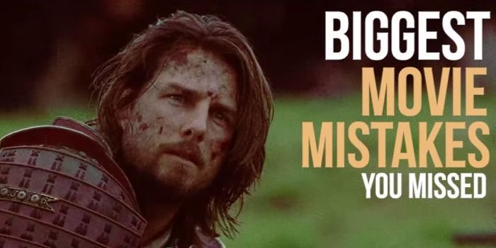 Biggest Movie Mistakes List Video
