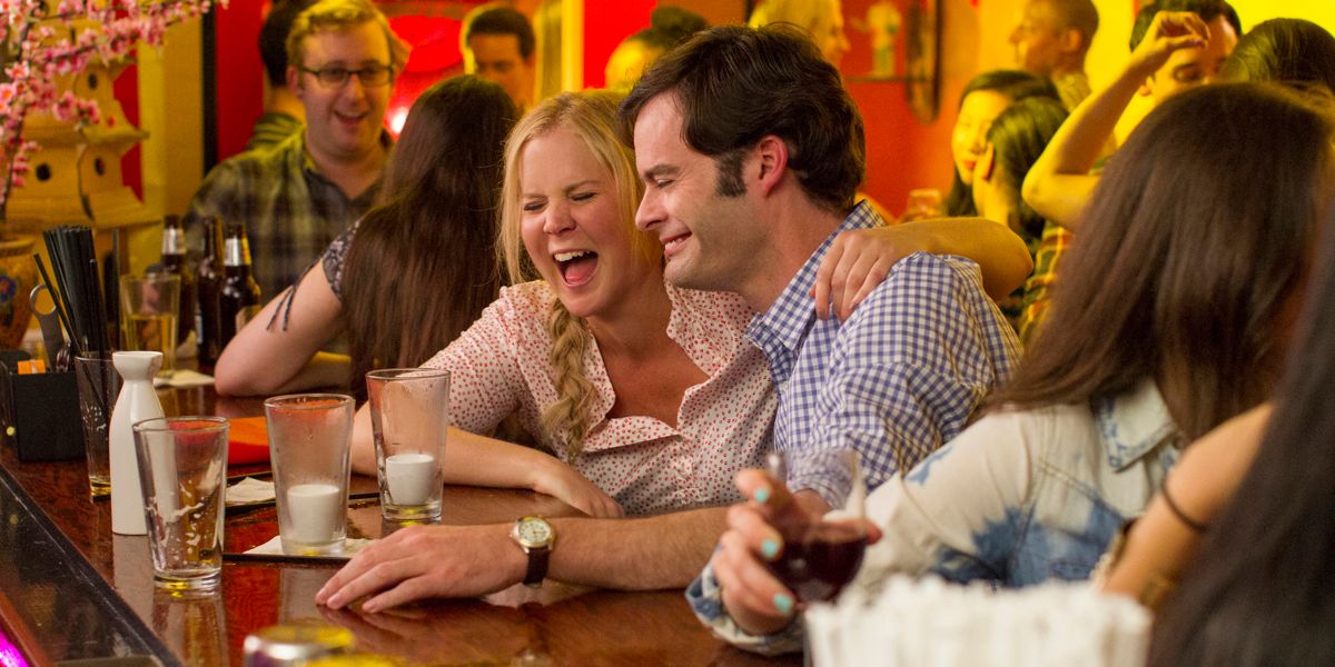 Bill Hader and Amy Schumer in 'Trainwreck'