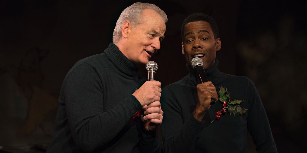 Bill Murray and Chris Rock in A Very Murray Christmas