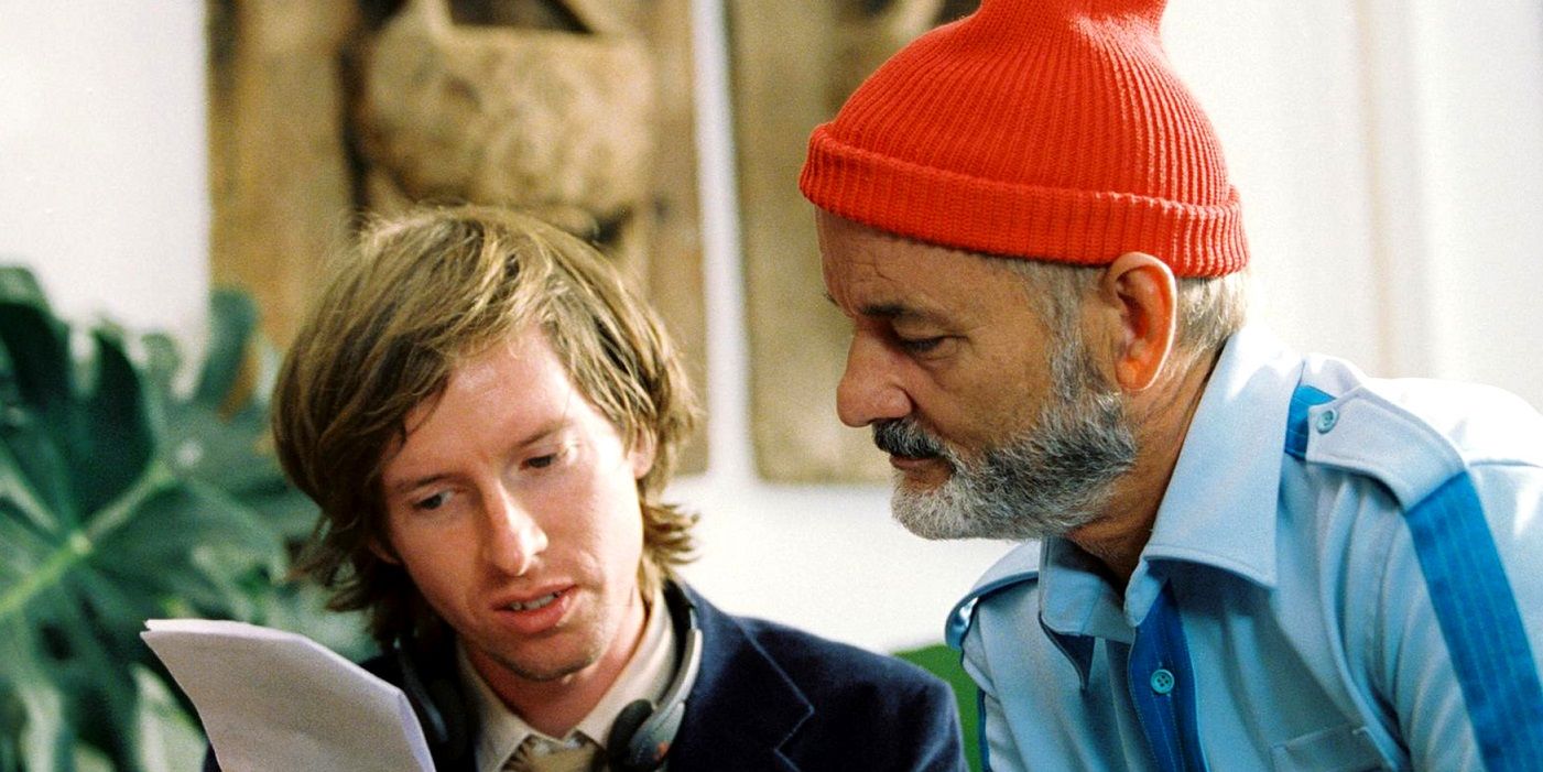 Bill Murray and Wes Anderson