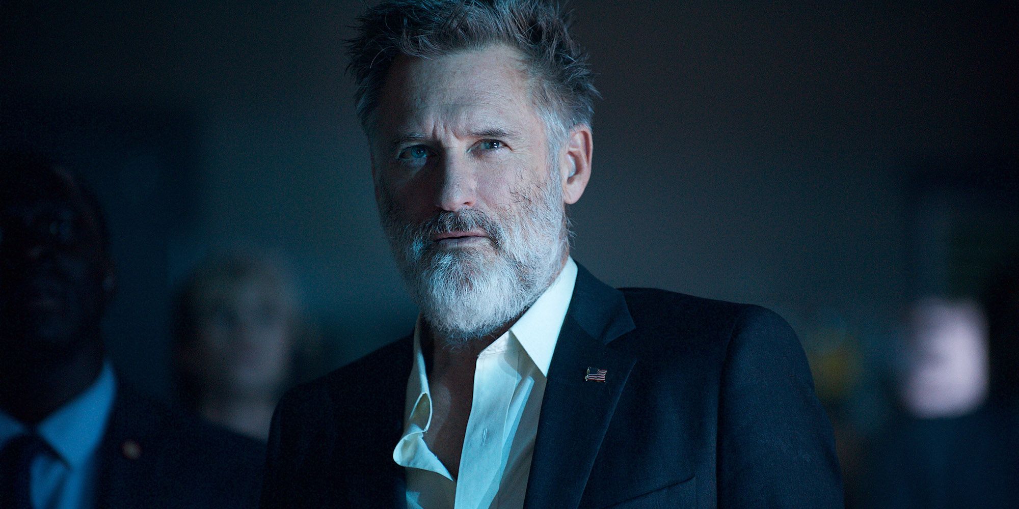 Bill Pullman as President Thomas Whitmore in Independence Day: Resurgence