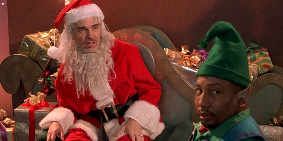 Billy Bob Thornton e Tony Cox em Bad Santa