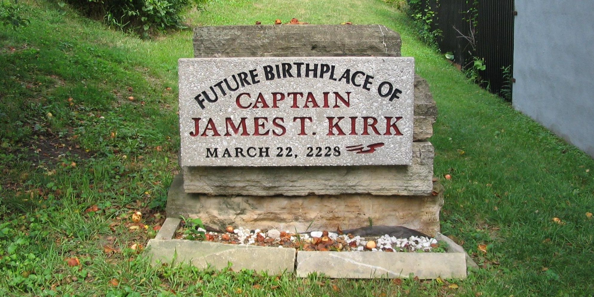 Birthplace of Captain Kirk
