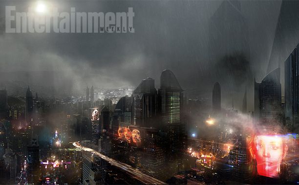 Blade Runner 2 City EW Concept Art