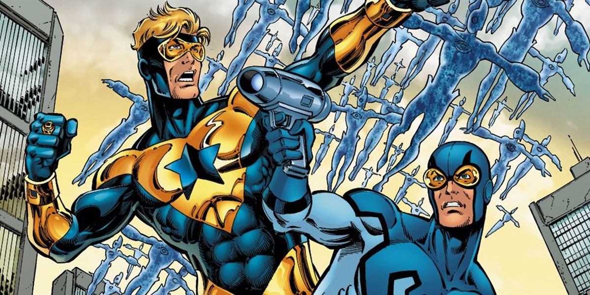 Booster Gold and Blue Beetle Team-Up