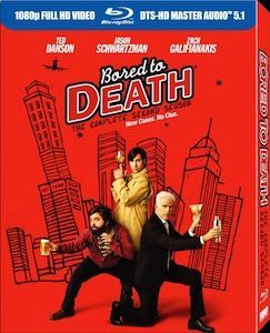 Bored to Death season two DVD Blu-ray