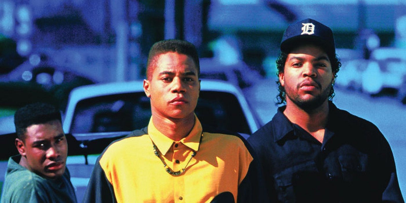 Ice Cube and Cuba Gooding Jr. in Boyz n the Hood
