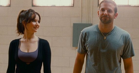 Bradley Cooper and Jennifer Lawrence in 'The Silver Linings Playbook'