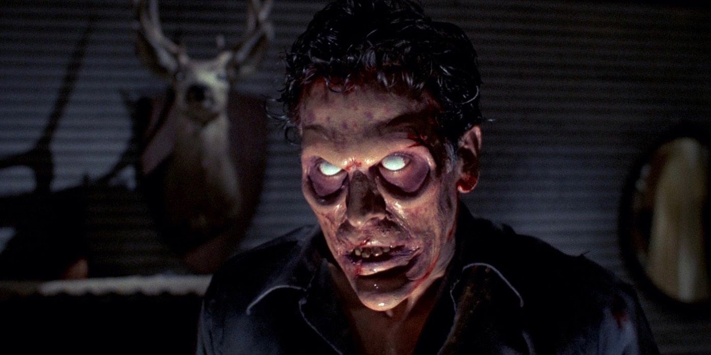 Bruce Campbell como Ash em Evil Dead 2 Dead by Dawn