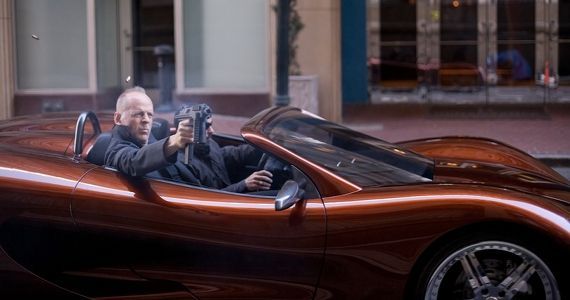 Bruce Willis as old Joe in 'Looper'