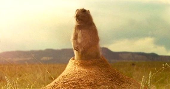 CGI Gopher in Indiana Jones and the Kingdom of the Crystal Skull