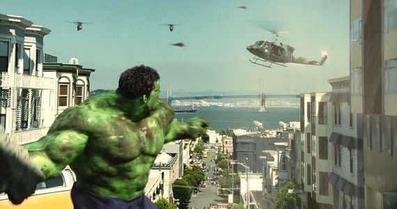 CGI Hulk in 'Hulk' (2003)