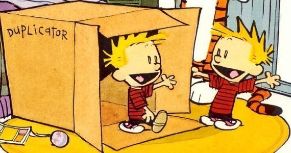 Calvin and Hobbes - duplicator