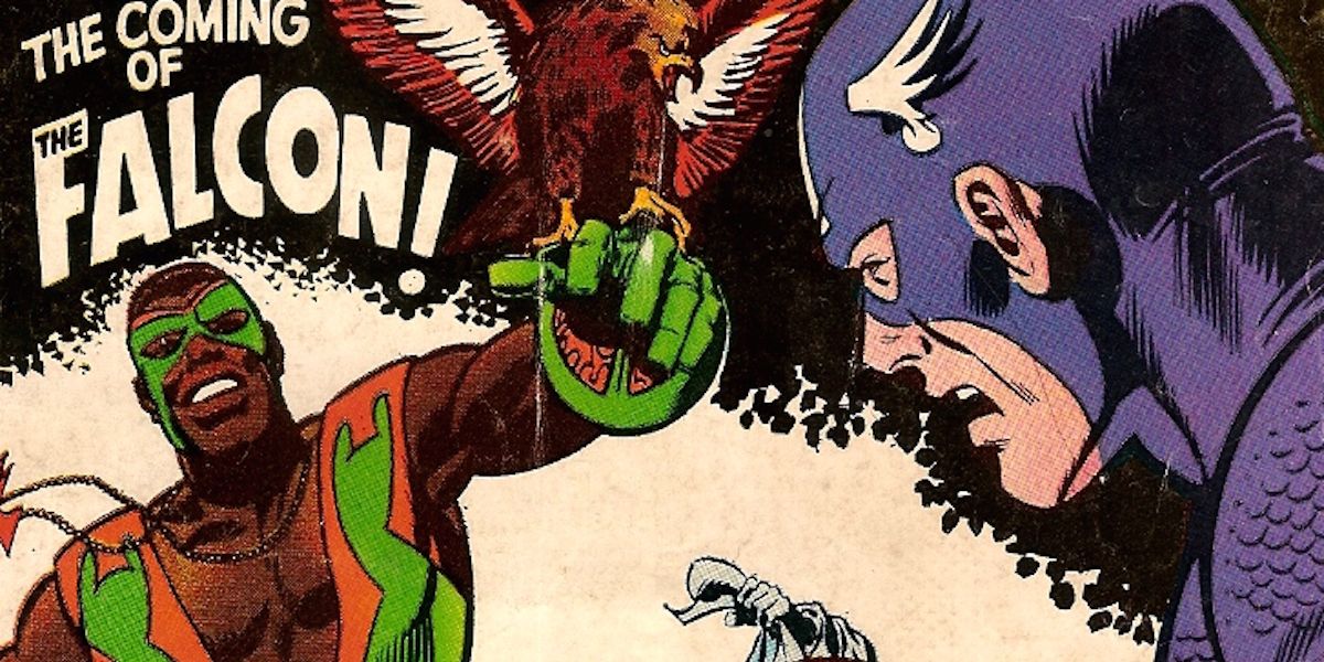Captain America 117 Comic Cover Falcon