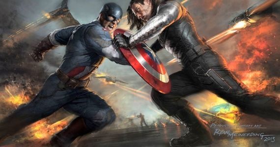 Captain America 2 Concept Art Winter Soldier