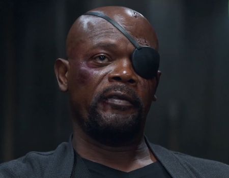 Captain America 2 Trailer Nick Fury Wounded