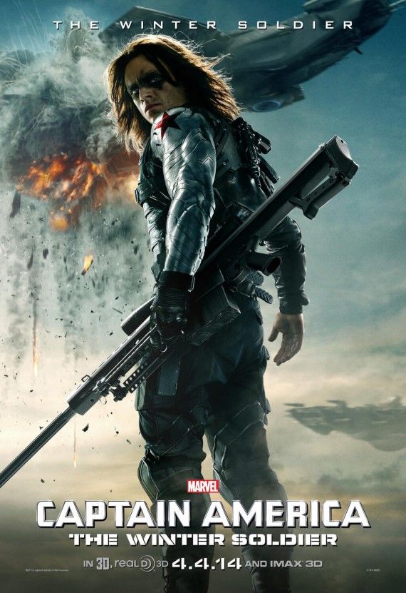 Captain America 2 - Winter Soldier Character Poster