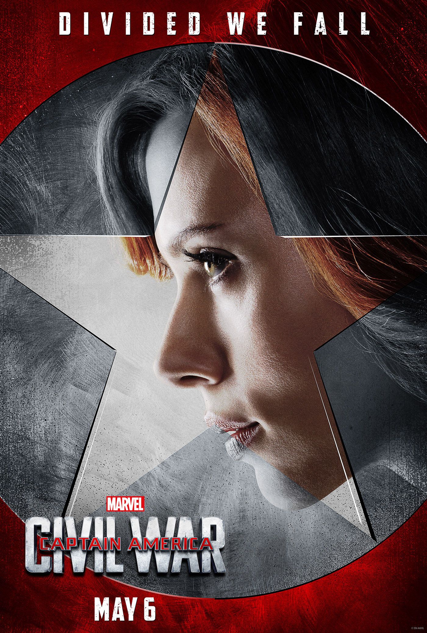 Captain America: Civil War Character Poster - Black Widow