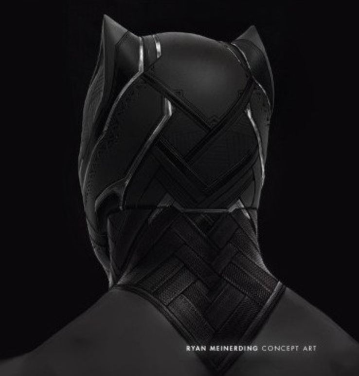 Captain America Civil War Concept Art Black Panther Closeup Back