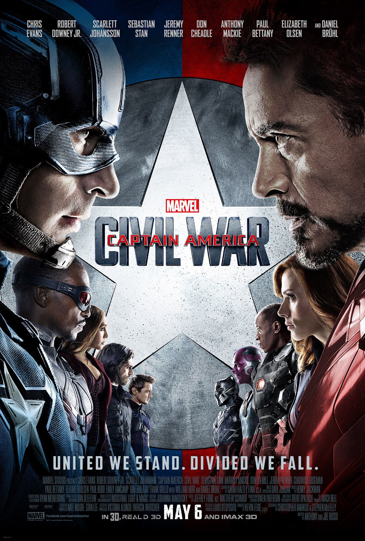 Captain America: Civil War &quot;Face Off&quot; Poster