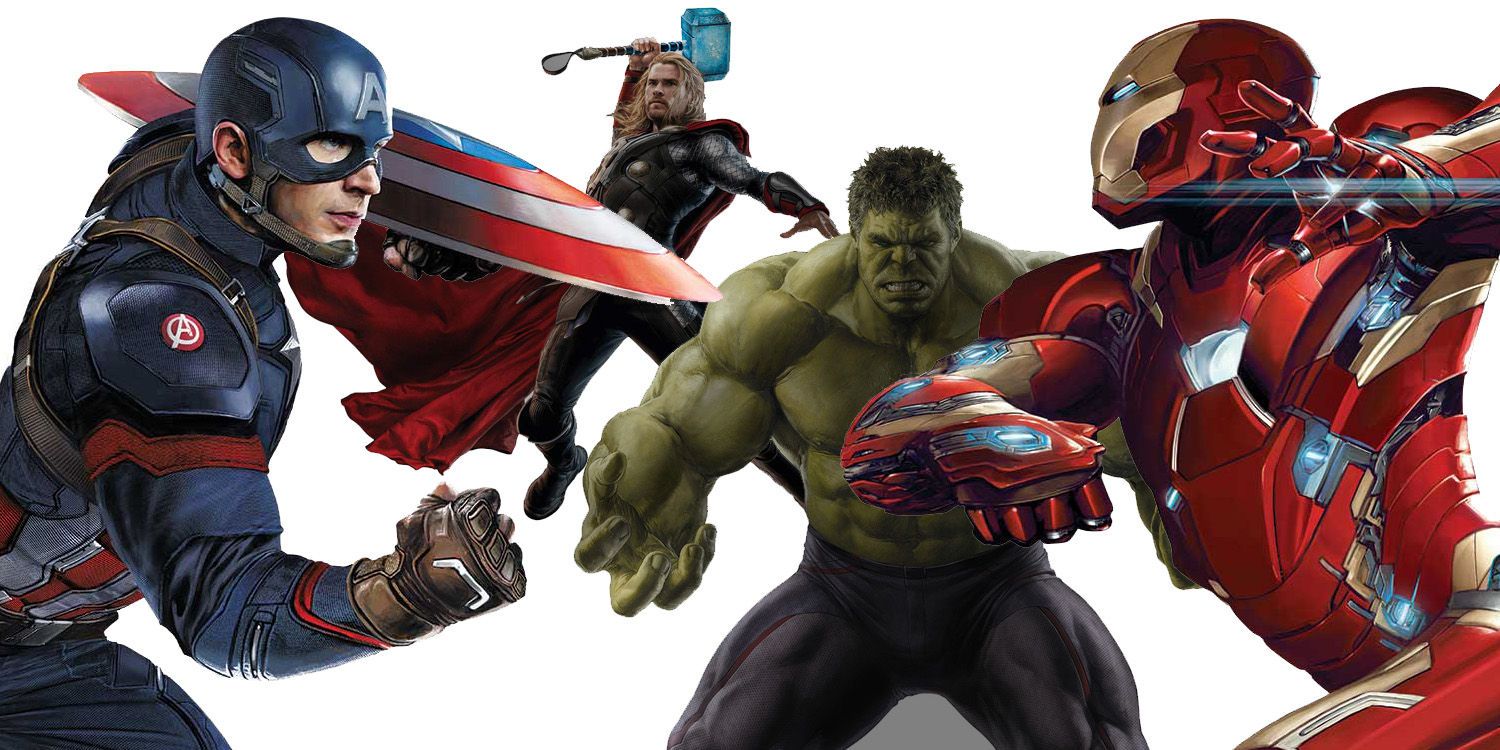 Captain America: Civil War Hulk and Thor