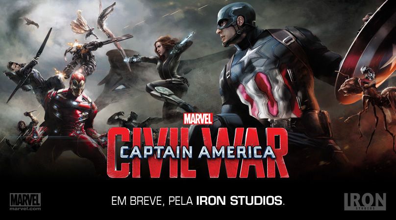 Captain America: Civil War Iron Studios