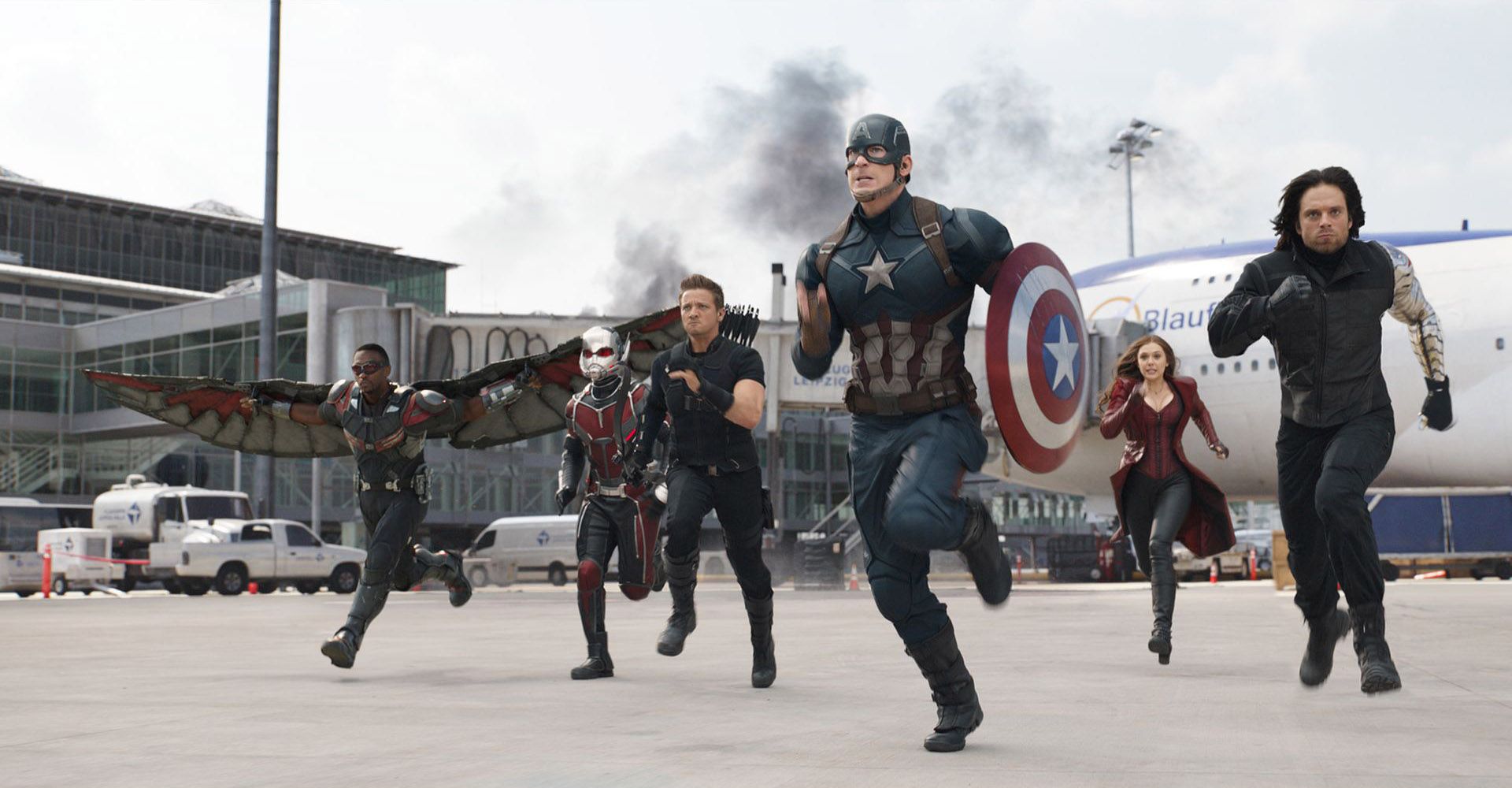 Captain America: Civil War Splashpage TeamCap Photo