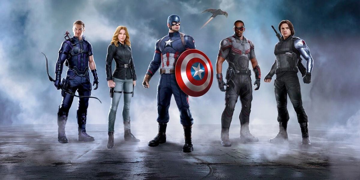 Captain America Civil War - Steve Rogers team
