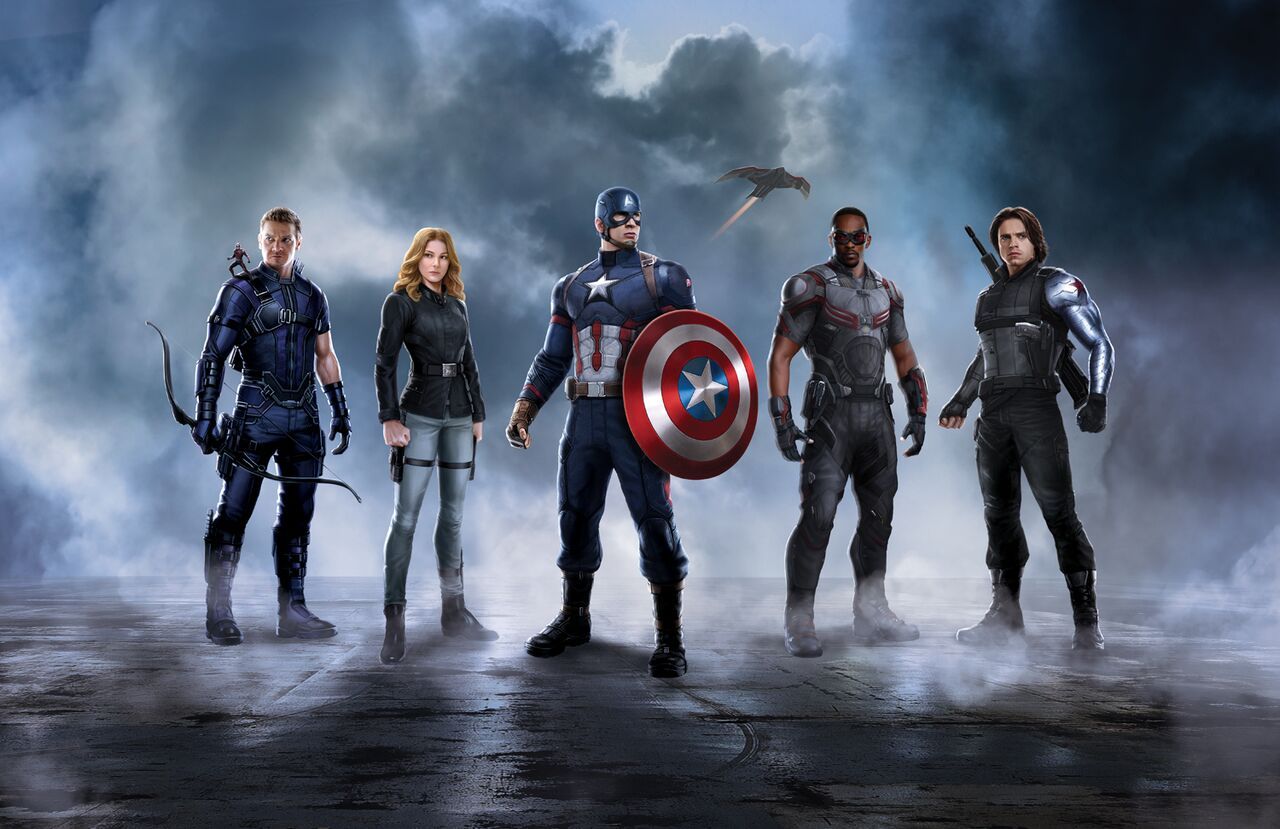 Captain America: Civil War Teams - New Hawkeye Costume
