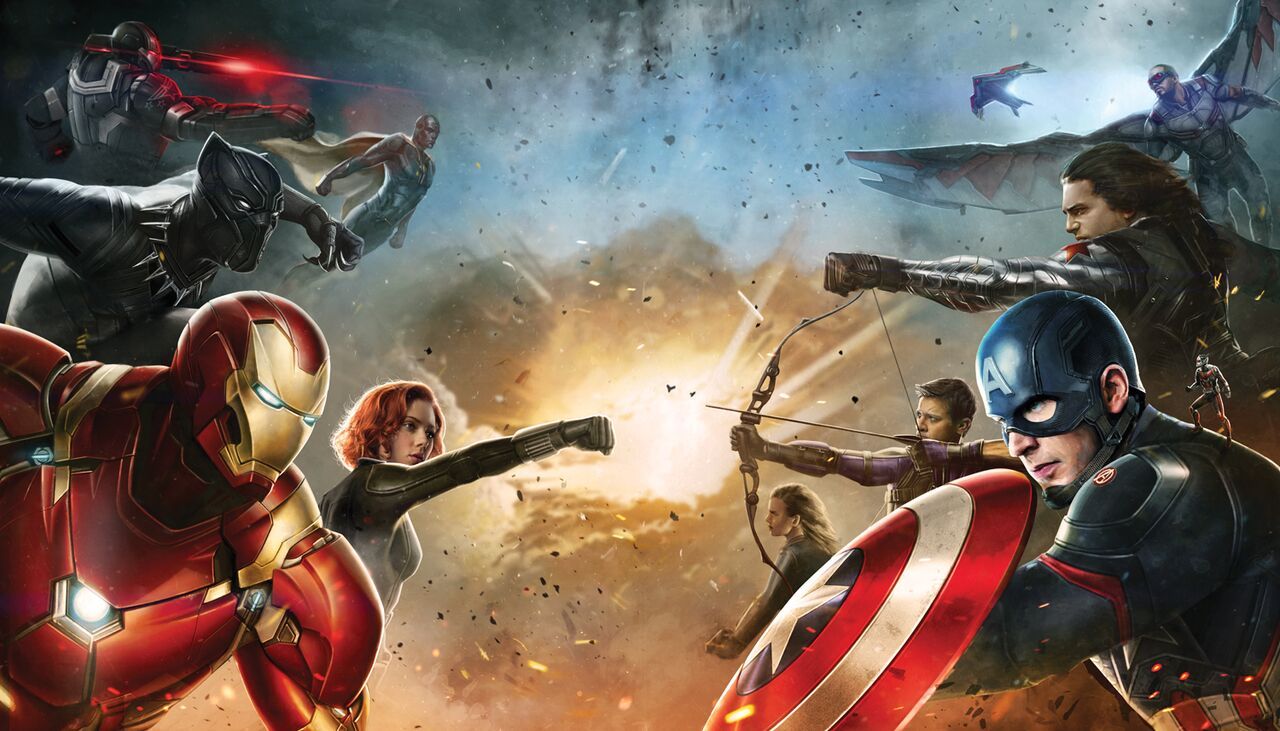 Captain America: Civil War Teams