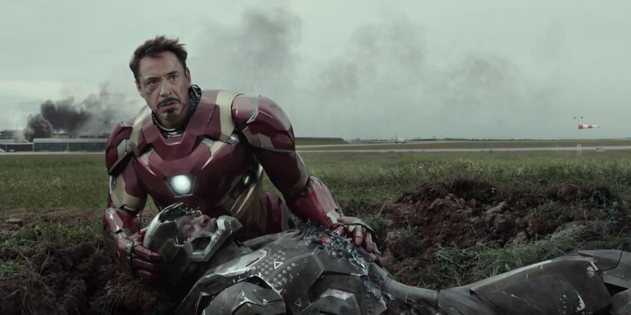 Captain America: Civil War Trailer - War Machine Down
