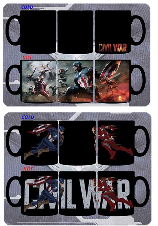 Captain America Civil War mugs 1