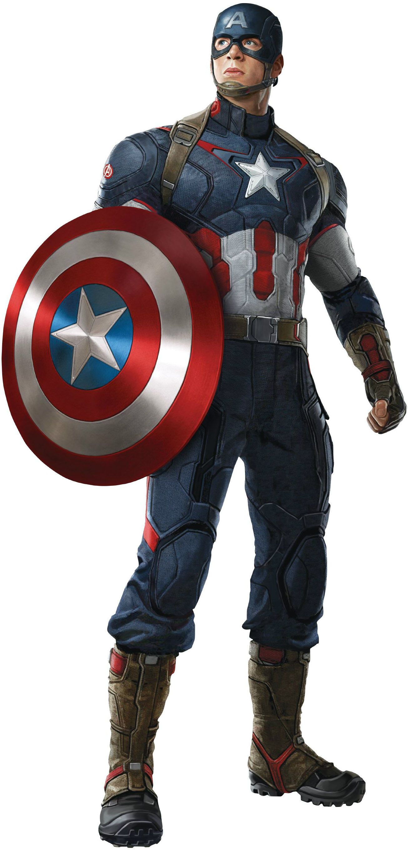 Captain America Costume Promo Art (from Avengers Age of Ultron)