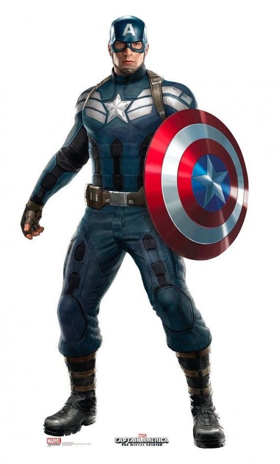 Captain America Costume Promo Art (from The Winter Soldier)